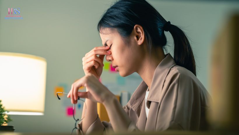 Tình trạng căng thẳng kéo dài cũng khiến cho béo bụng dưới ở nữ
