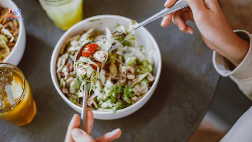 Tăng cường sử dụng rau xanh và hoa quả 