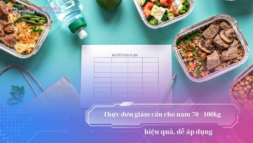 thực đơn giảm cân cho Nam