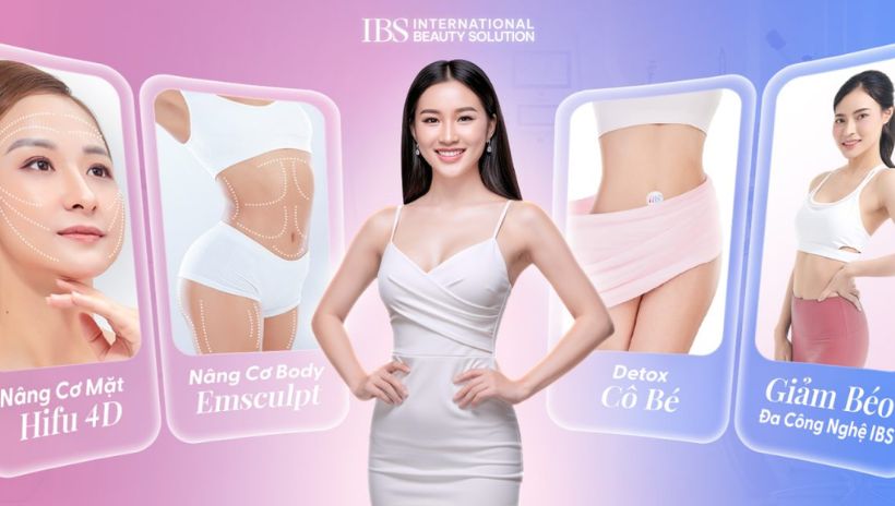 Viện thẩm mỹ IBS đa dạng về các dịch vụ làm đẹp 