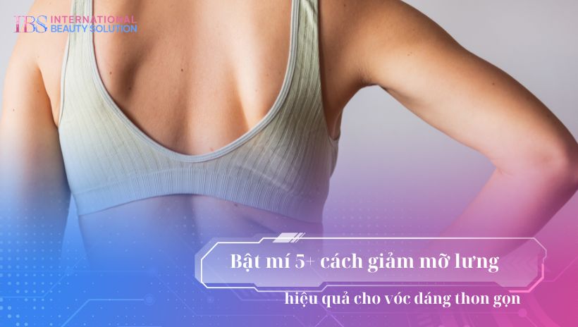 cách giảm mỡ lưng
