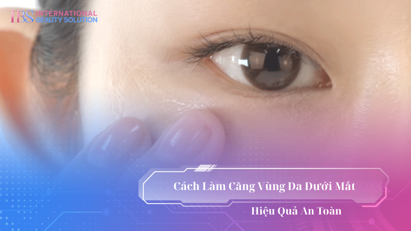 Cách Làm Căng Vùng Da Dưới Mắt Hiệu Quả An Toàn