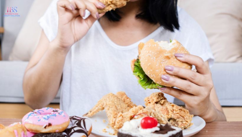 Chế độ ăn uống thiếu lành mạnh 