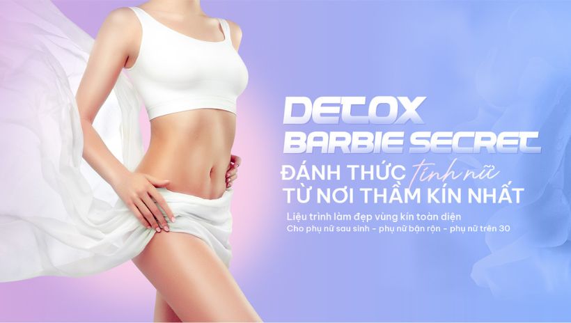 Giải pháp toàn diện từ IBS: Detox Barbie Secret