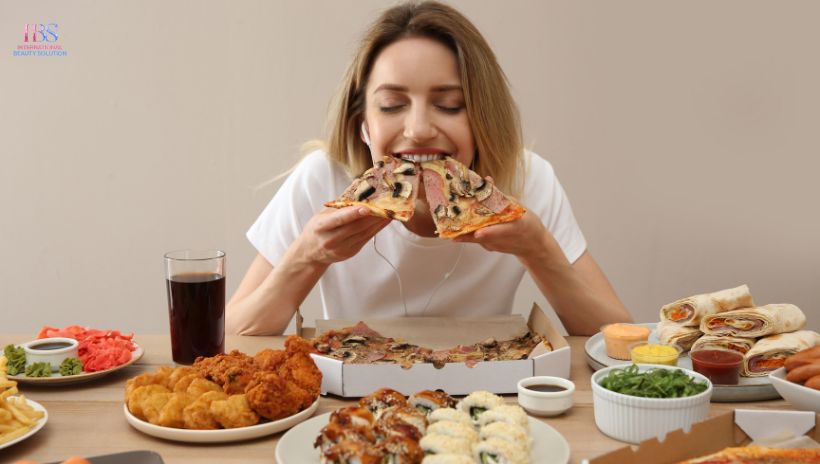 Do chế độ ăn uống không lành mạnh 