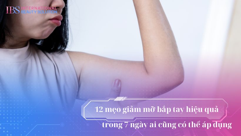 giảm mỡ bắp tay