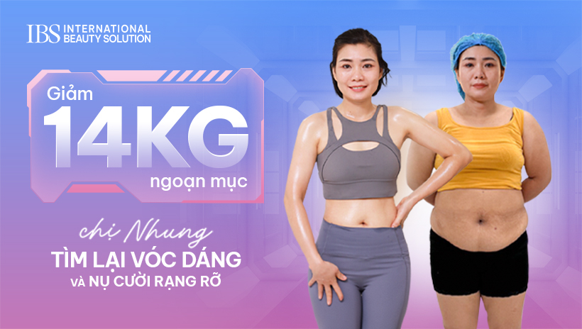 Giảm 14kg ngoạn mục, chị Nhung tìm lại vóc dáng và nụ cười rạng rỡ