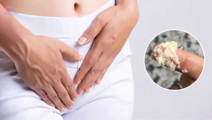 Khí hư vón cục, đặc như bã đậu