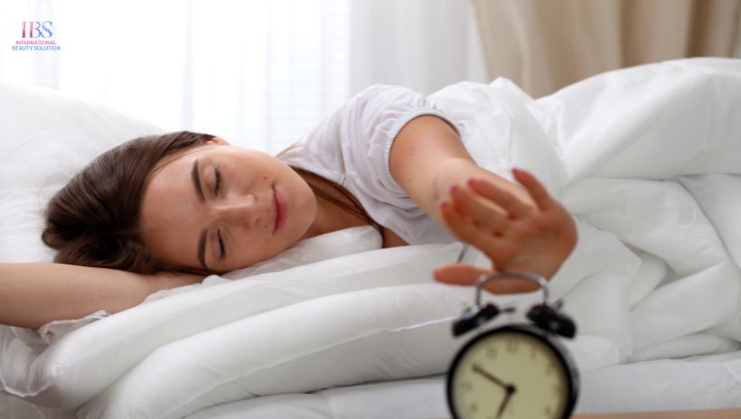 Ngủ đủ giấc giúp hỗ trợ quá trình đốt mỡ hiệu quả