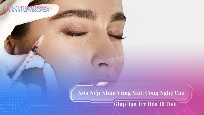 Xoá nếp nhăn vùng mặt