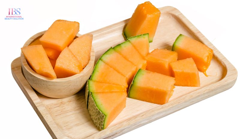 100g dưa lưới chứa 34 calo