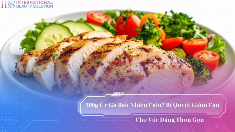100g ức gà bao nhiêu calo