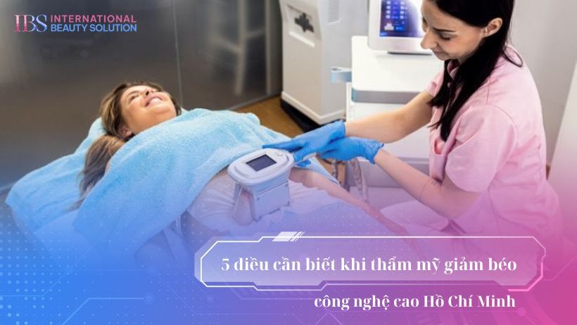 5 điều cần biết khi thẩm mỹ giảm béo công nghệ cao Hồ Chí Minh