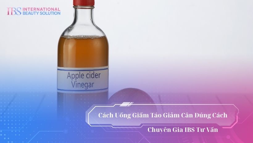 Cách uống giấm táo giảm cân