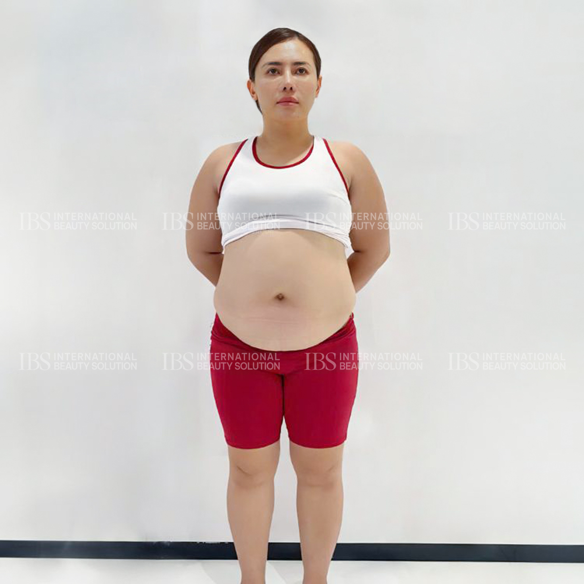 Chị Cẩm Tú trước khi giảm cân