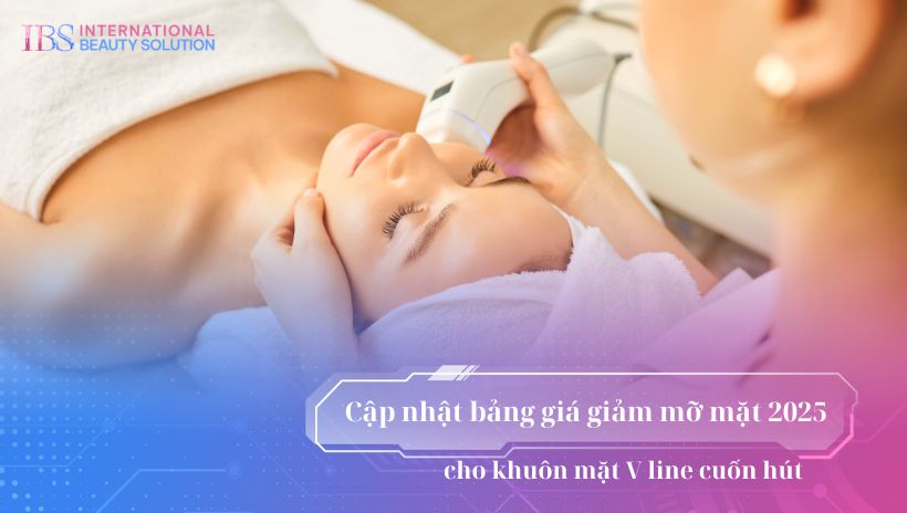 Cập nhật bảng giá giảm mỡ mặt 2025 cho khuôn mặt V line cuốn hút