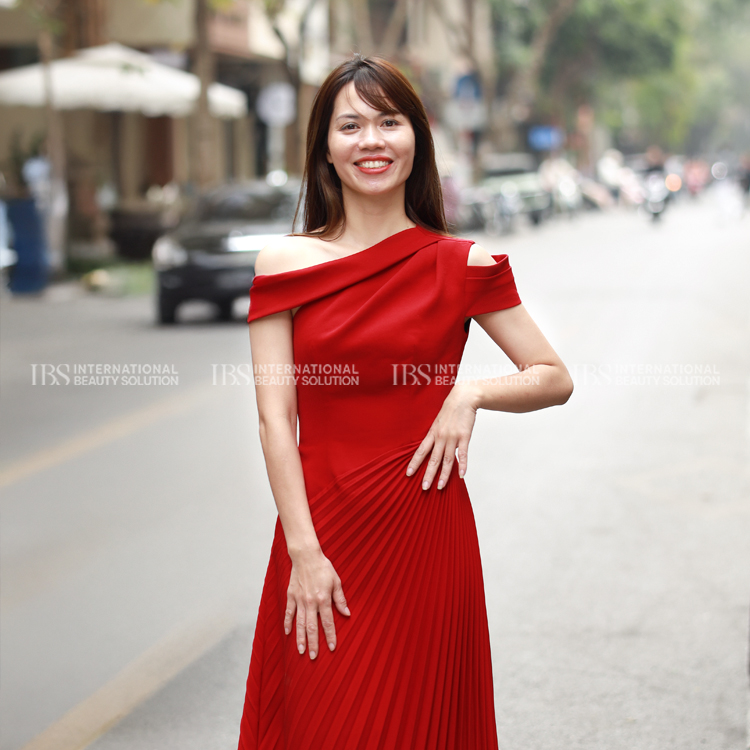 Chị Thu Huyền trước khi giảm cân 