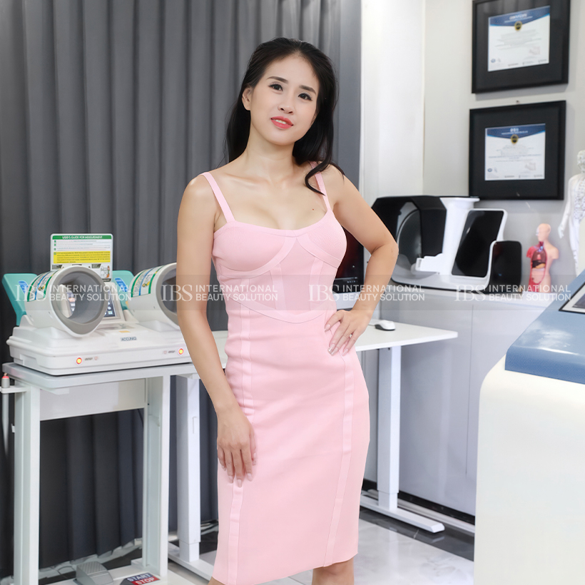 Chị Trà My sau khi giảm cân thành công tại IBS