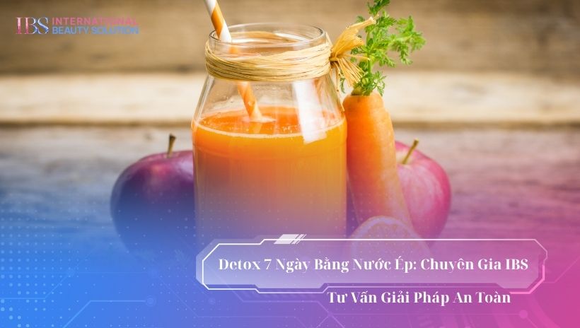 Detox 7 ngày bằng nước ép