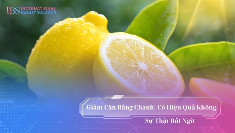 Giảm cân bằng chanh