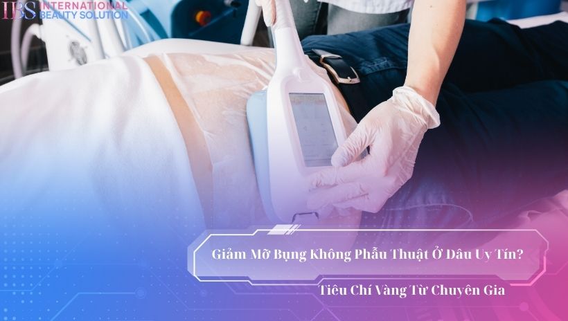 Giảm mỡ bụng không phẫu thuật ở đâu uy tín