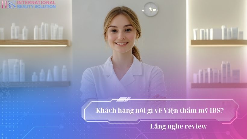Khách hàng nói gì về viện thẩm mỹ IBS