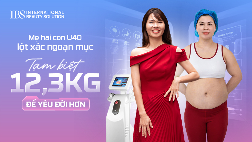 Mẹ hai con U40 lột xác ngoạn mục tạm biệt 12,3 kg để yêu đời hơn