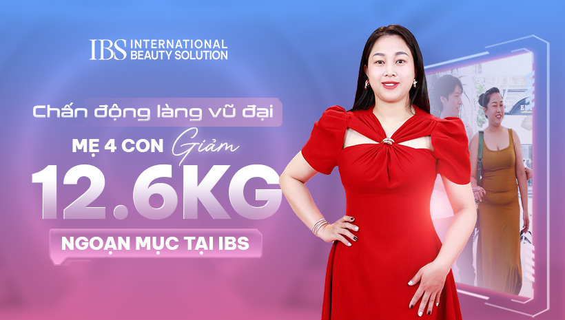 Chấn động làng Vũ Đại: Mẹ 4 con giảm 12,6kg ngoạn mục tại IBS