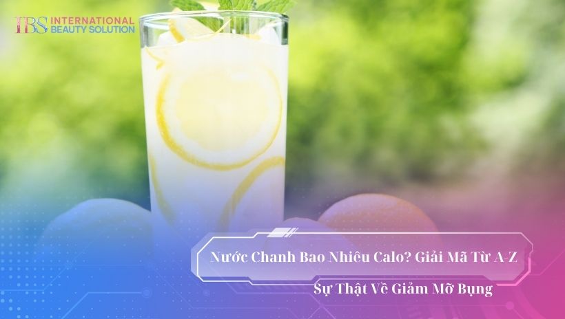 Nước chanh bao nhiêu calo