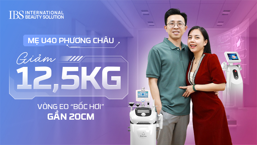 Mẹ U40 Phương Châu giảm 12,5kg, vòng eo “bốc hơi” gần 20cm
