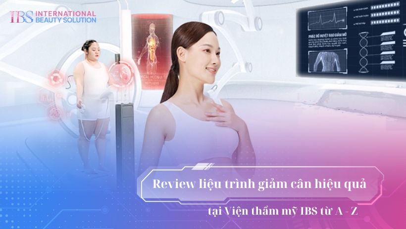 Review liệu trình giảm cân hiệu quả tại Viện thẩm mỹ IBS từ A - Z