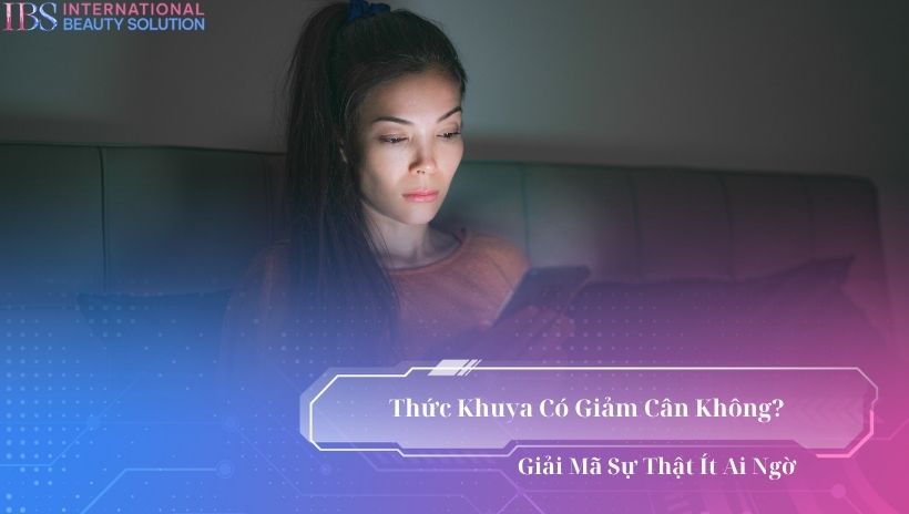 Thức khuya có giảm cân không