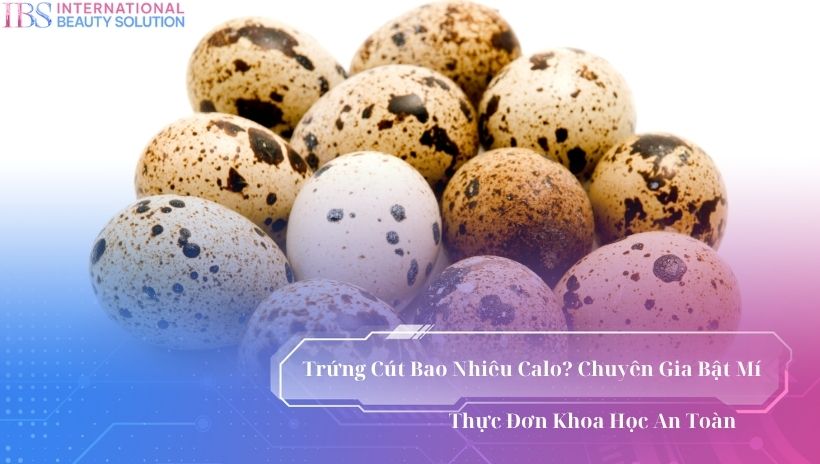 Trứng cút bao nhiêu calo