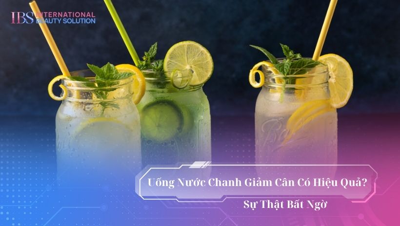 Uống nước chanh giảm cân