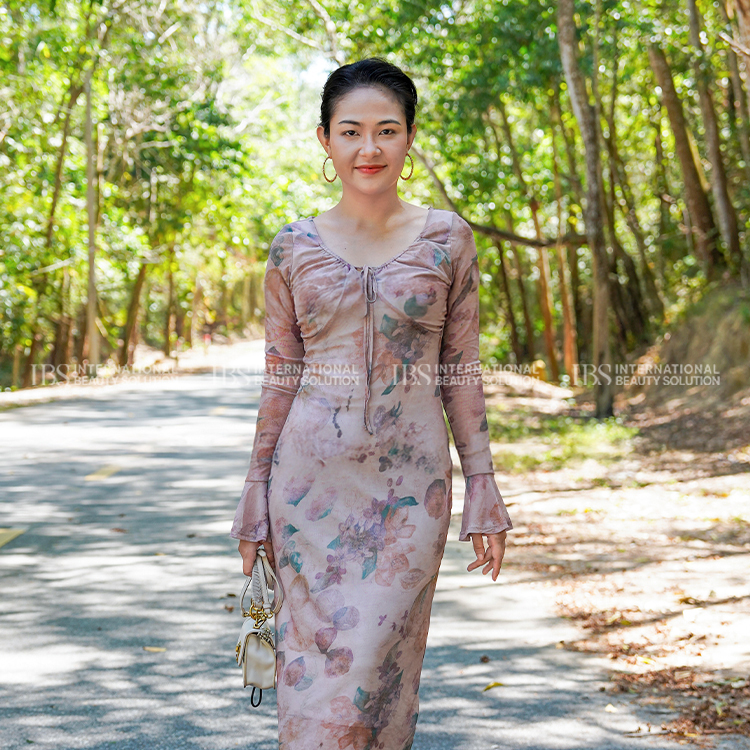 Chị Kiều My sau khi giảm cân tại IBS 