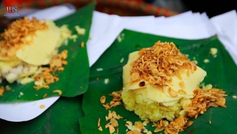 Chọn phần xôi nhỏ – chỉ khoảng ½ gói thông thường