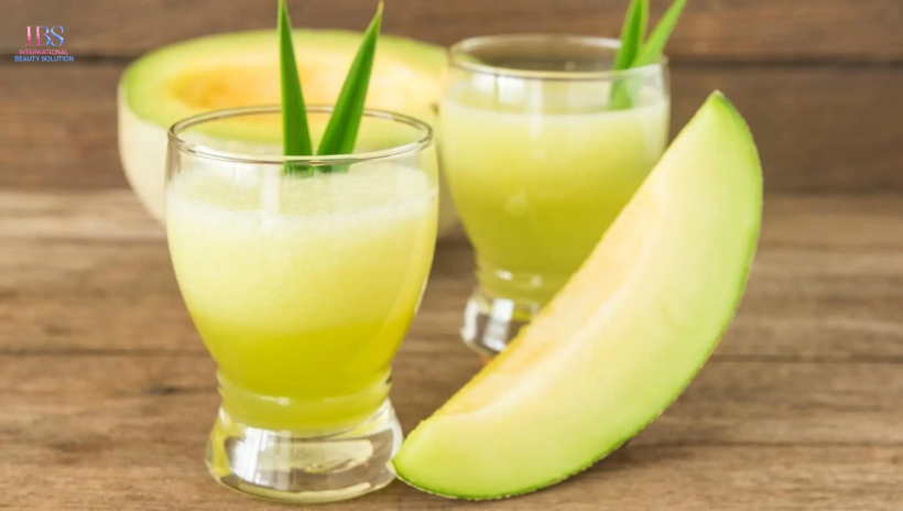 Dùng dưa gang làm detox water