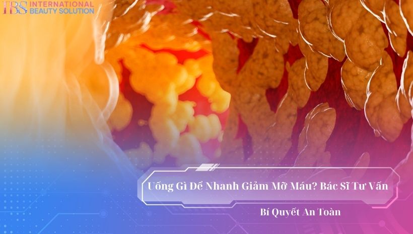 Uống gì nhanh giảm mỡ máu