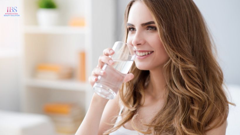 Uống nhiều nước khi ăn lương khô